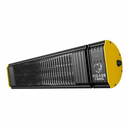 BIG ASS FANS Obsidian BAFCF15120B 27'' Indoor / Outdoor Electric Heater - 120V 1500W 657BAFCF15120B